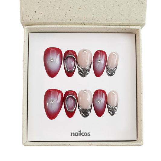 Ruby Short Almond Chrome,Aura